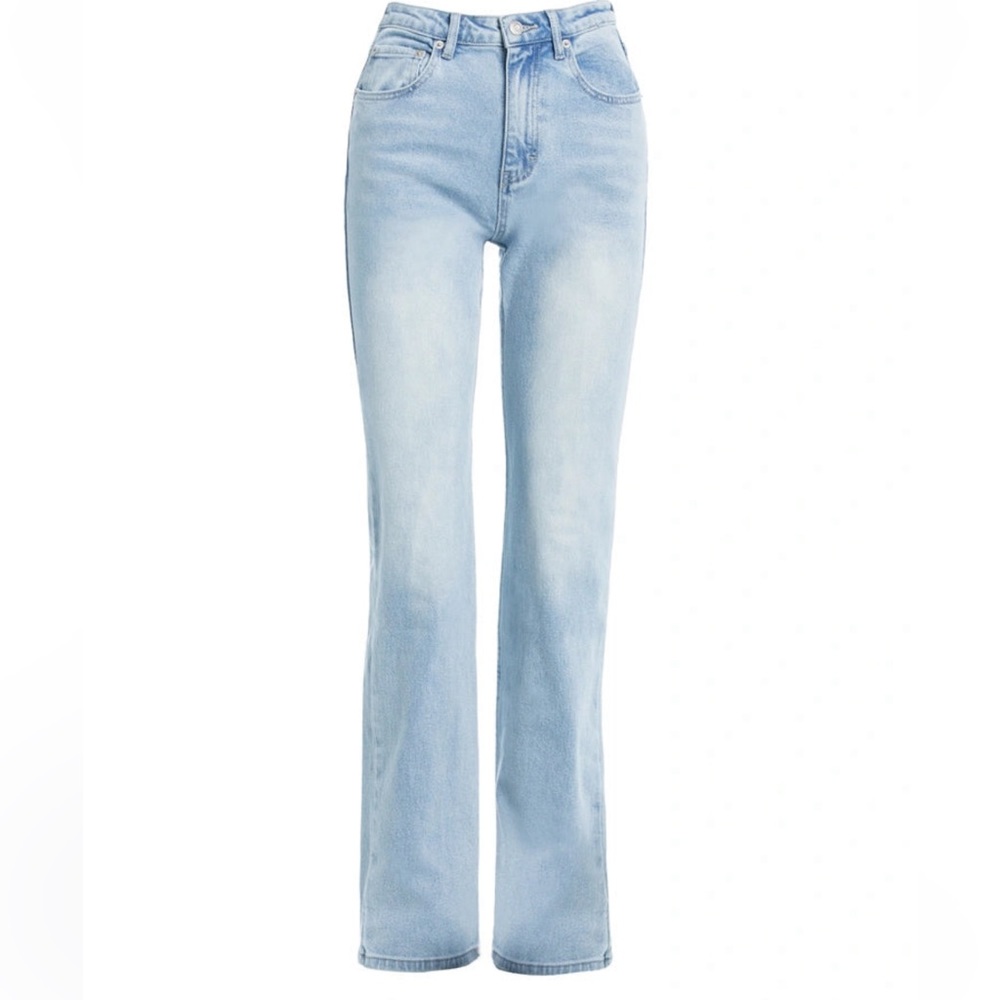 Naked Wardrobe The Denim Energy Jeans in Light Indigo